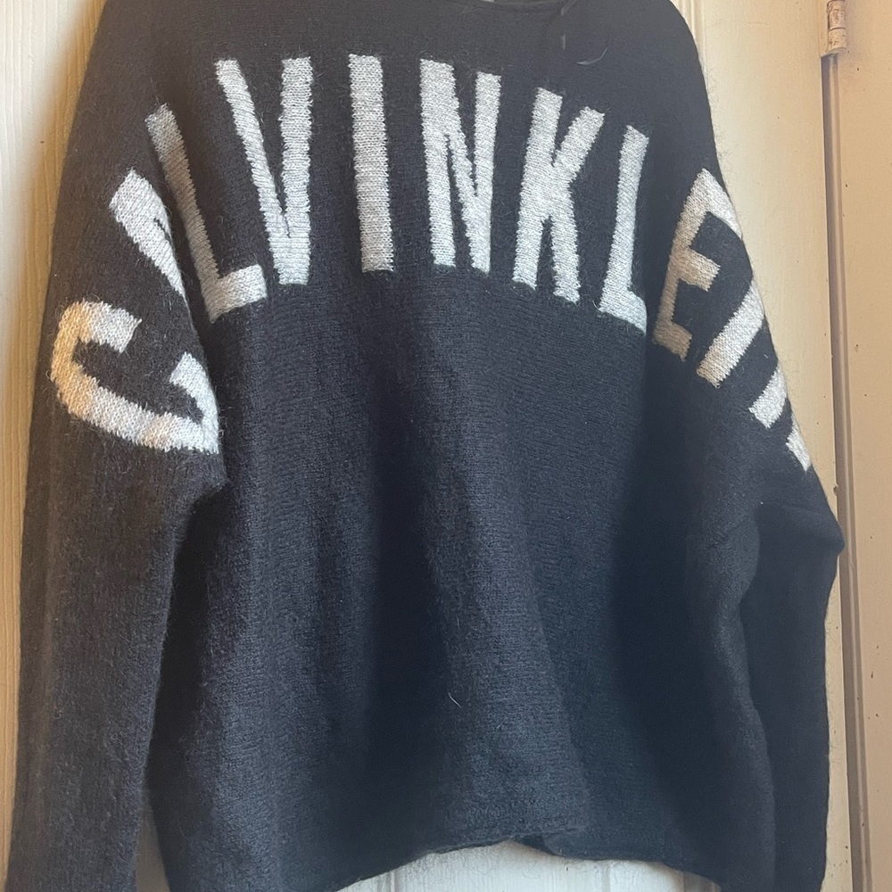 Calvin Klein jeans sari logo batwing sweater - Picture 6 of 8